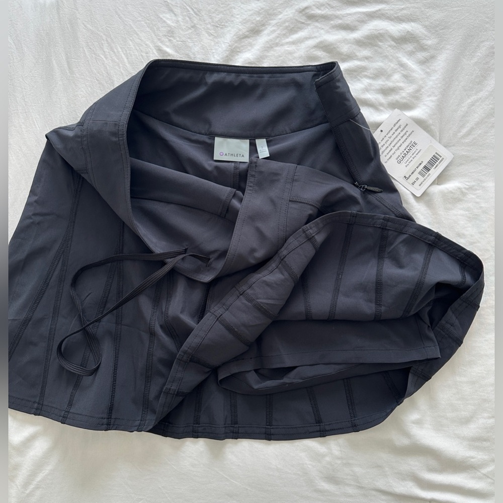 NWT Athleta Wear About Skort - Black - S - Picture 3 of 9